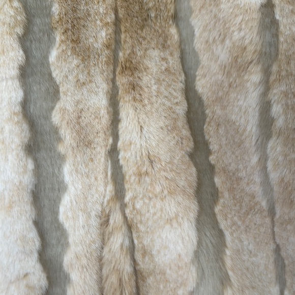 Juicy Couture Black and Tan Teddy Jacket Luxurious Plush Coat - Picture 4 of 5